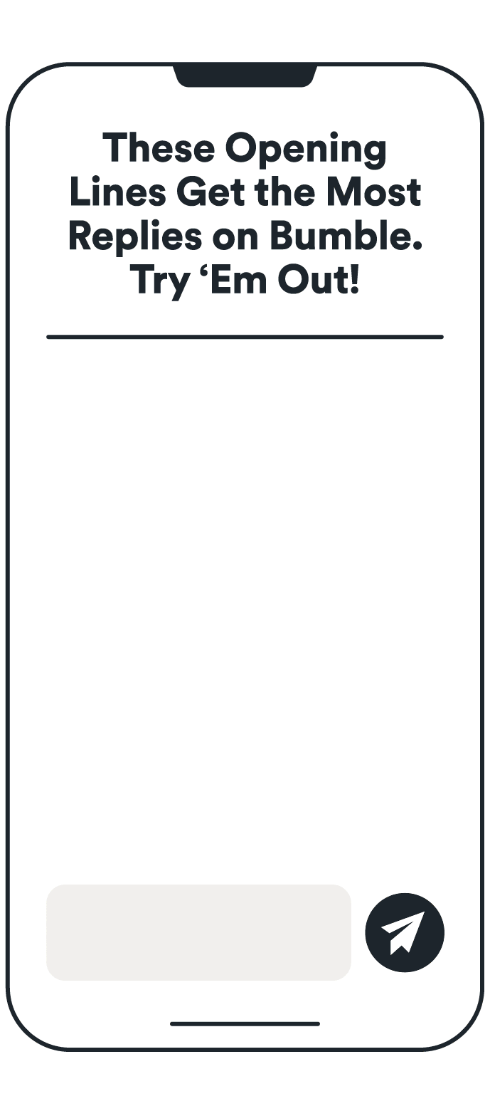 Messaging in the bumble app