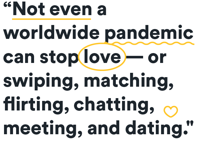 Not even a wordwide pandemic can stop love